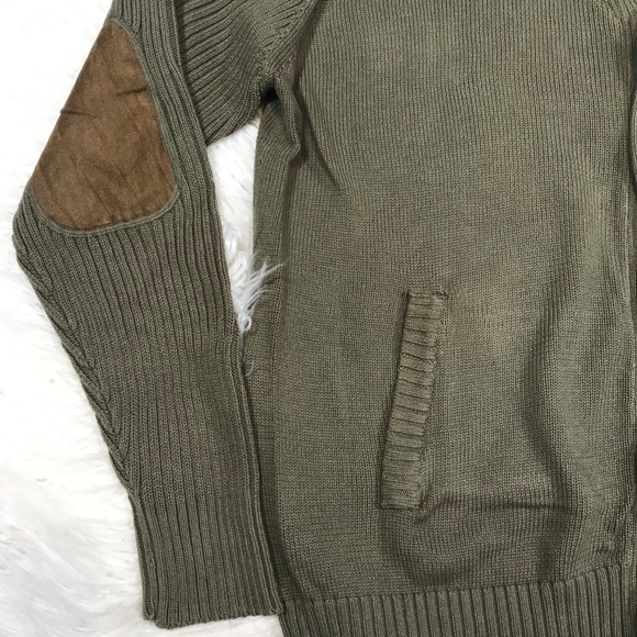 PARISH NATION MENS SHAWL COLLAR CARDIGAN SWEATER - Picture 3 of 4